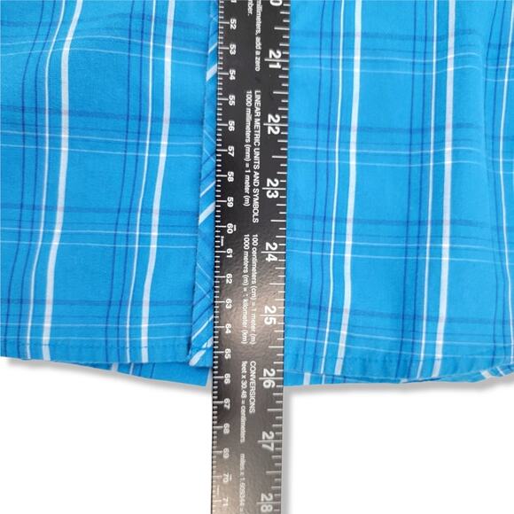 Tony Hawk Boy's Short Sleeve Plaid Button Down Shirt - Picture 9 of 9